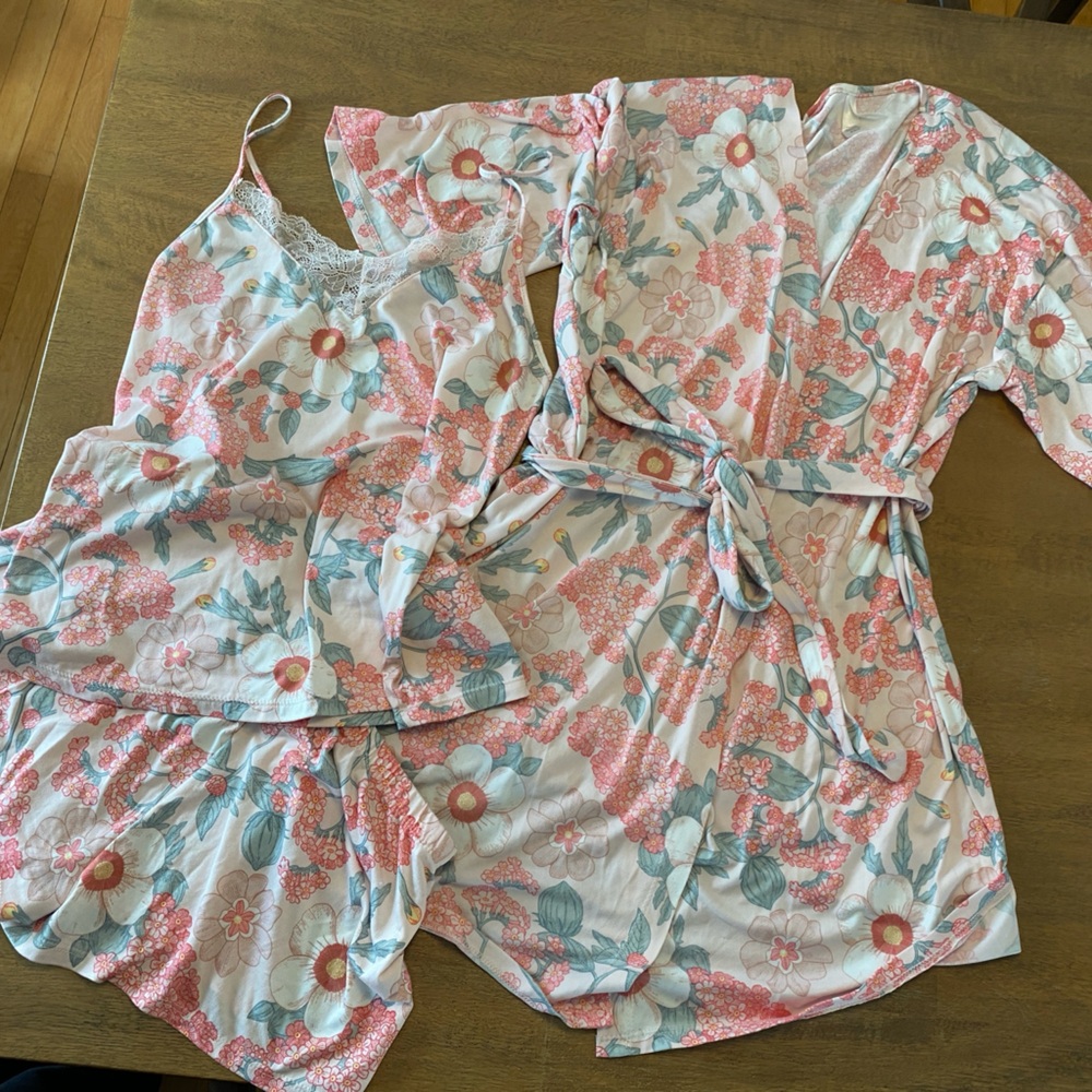 Floral Pajama Set